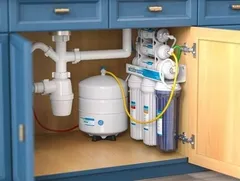 Photo of the space under a kitchen sink