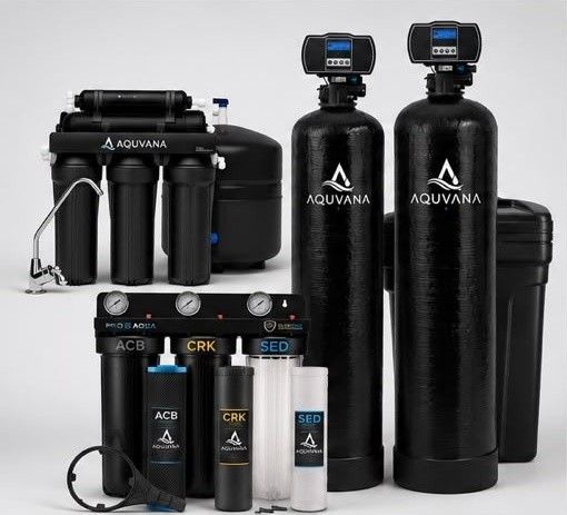 Aquvana reverse osmosis and whole-house water systems